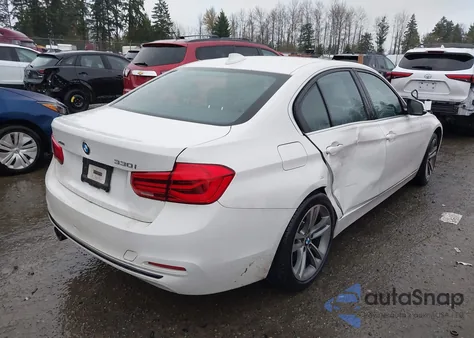 2018 BMW 330I xDrive из США, поврежденный, VIN WBA8D9G58JNU67908